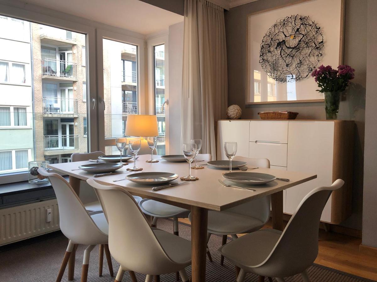 Modern Apartment At 2 Steps From Beach Oostende Exterior foto